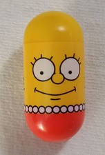 VINTAGE RETIRED SPIN MASTER 2004 THE SIMPSONS MIGHTY BEANZ NUMBER 3 LISA BEAN