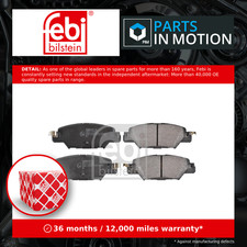 Brake Pads Set fits MAZDA CX5 KF 2.2D Rear 2014 on KAY02648Z KAY02648ZA Febi New
