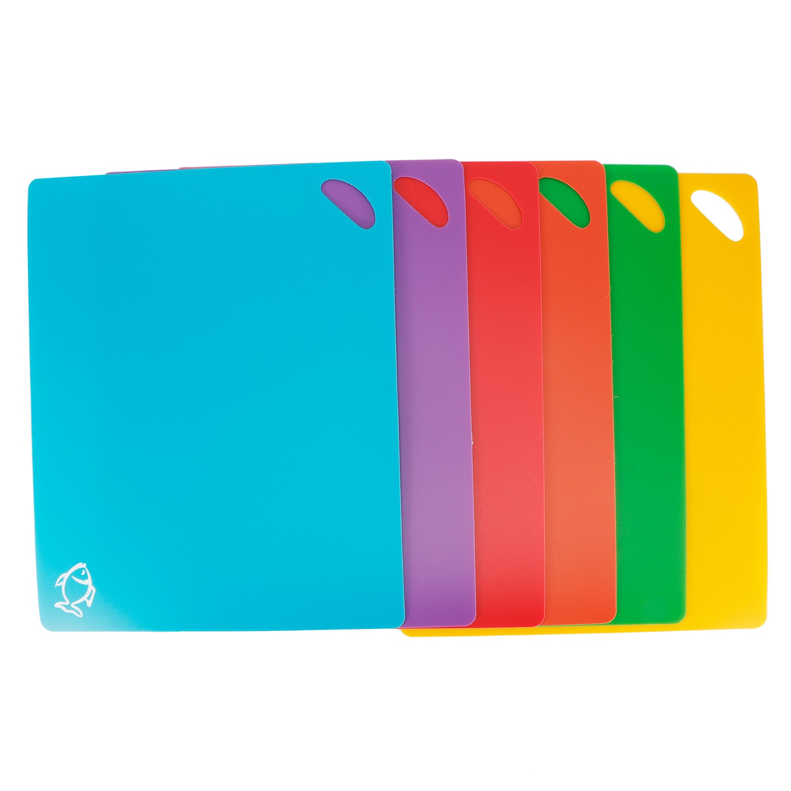 .6Pcs Cutting Board Chopping Boards Flexible NonSlip Vegetable Meat Tools Mats
