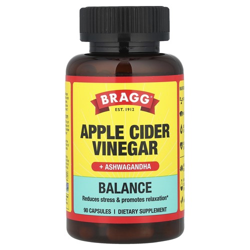 Apple Cider Vinegar + Ashwagandha, 90 Capsules