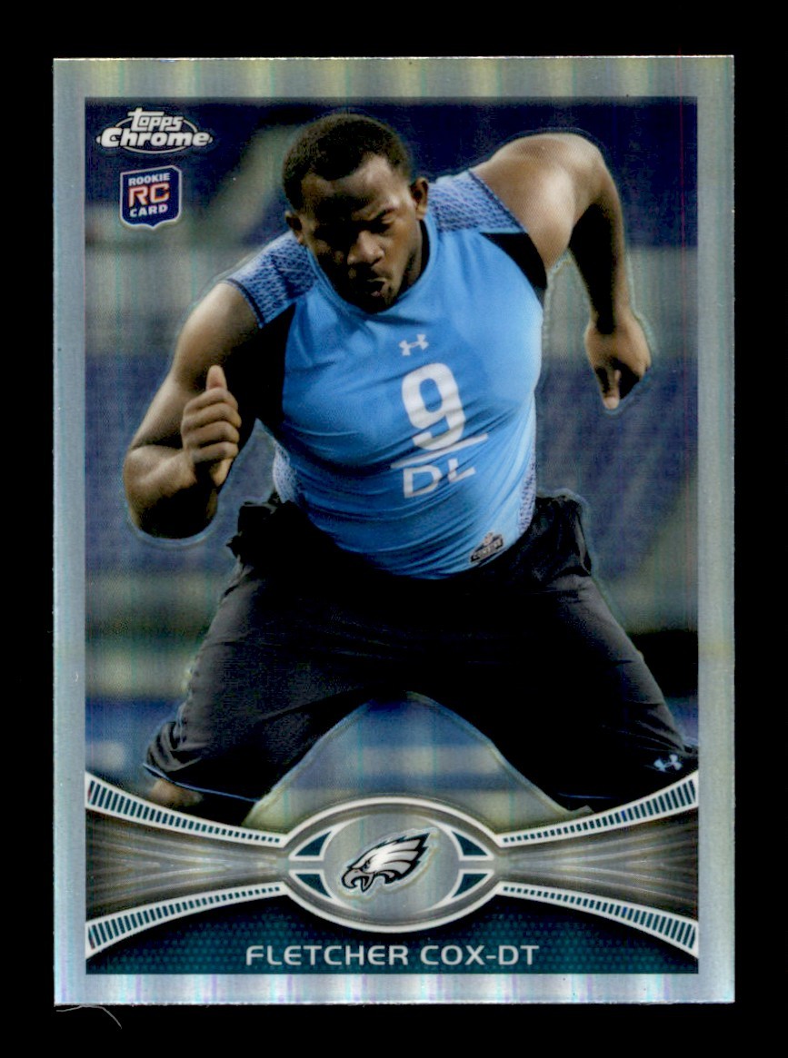 2012 Topps Chrome Refractors #82 Fletcher Cox Rookie