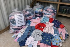 10KG Kids Clothing Wholesale Job Lot Bundle Grade A/B Mixed Sizes Resale Bulk