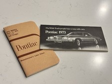 Rare 1973 Pontiac Firebird Trans Am Formula Sd 455 Dealer Product Price Books