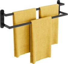 Towel Racks Bathroom Double Towel Bar 24Inch Stainless Steel Bathroom Towel
