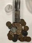 (1) Roll (50) Lincoln wheat cent 1909 vdb vg/ f thru 1950's