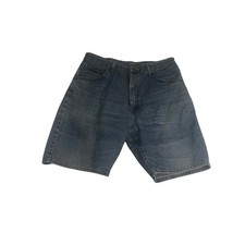 Wrangler Relaxed Fit Men's Denim Jean Shorts Size 36x9 Blue Comfort Workwear