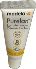 MEDELA PURELAN LANOLIN CREAM MOISTURIZER .25OZ NATURAL LIP NIPPLE NURSE NURSING