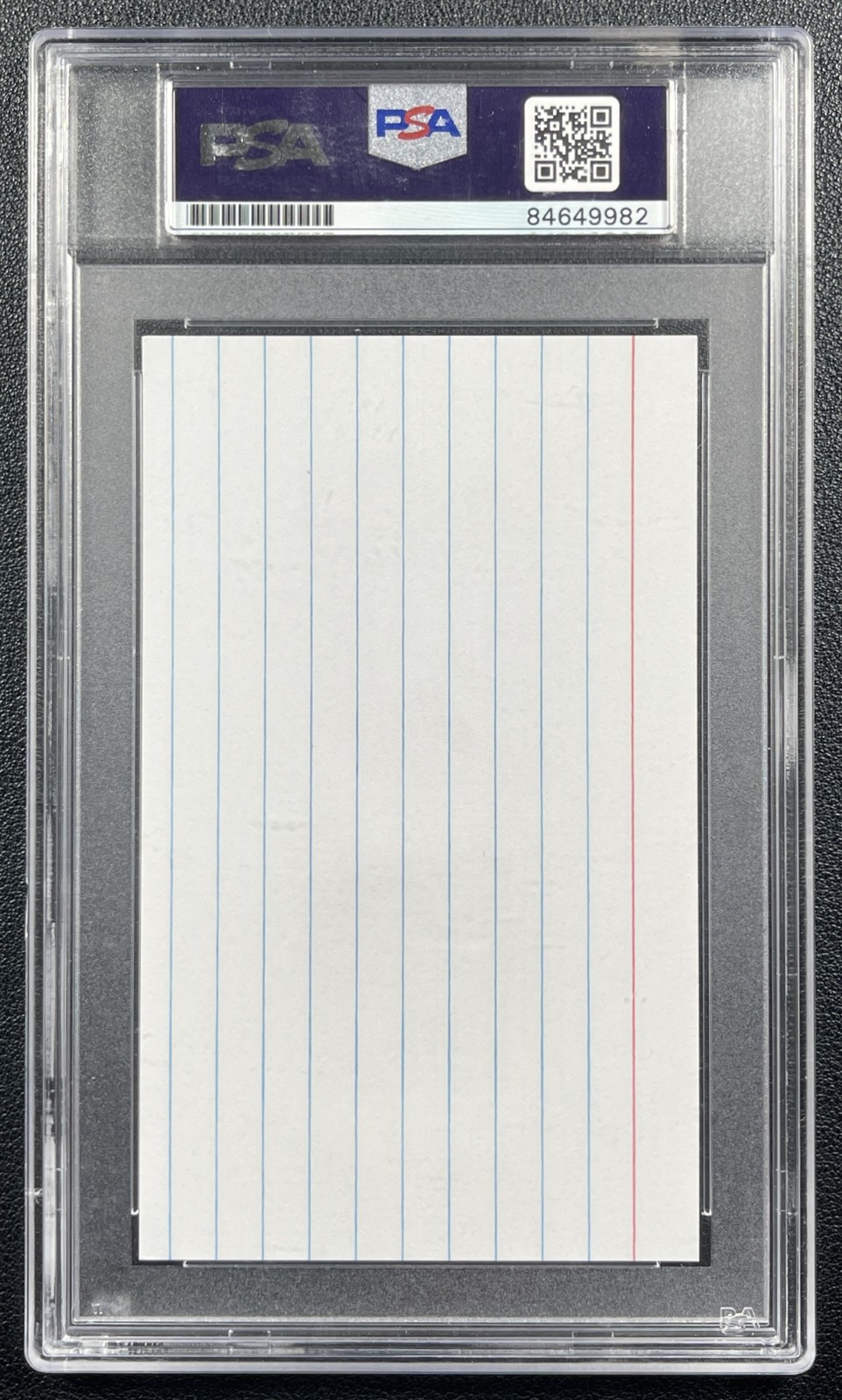 MUHAMMAD ALI PSA DNA AUTH SIGNED CUT SIGNATURE AUTOGRAPH AUTO 9982 view 2