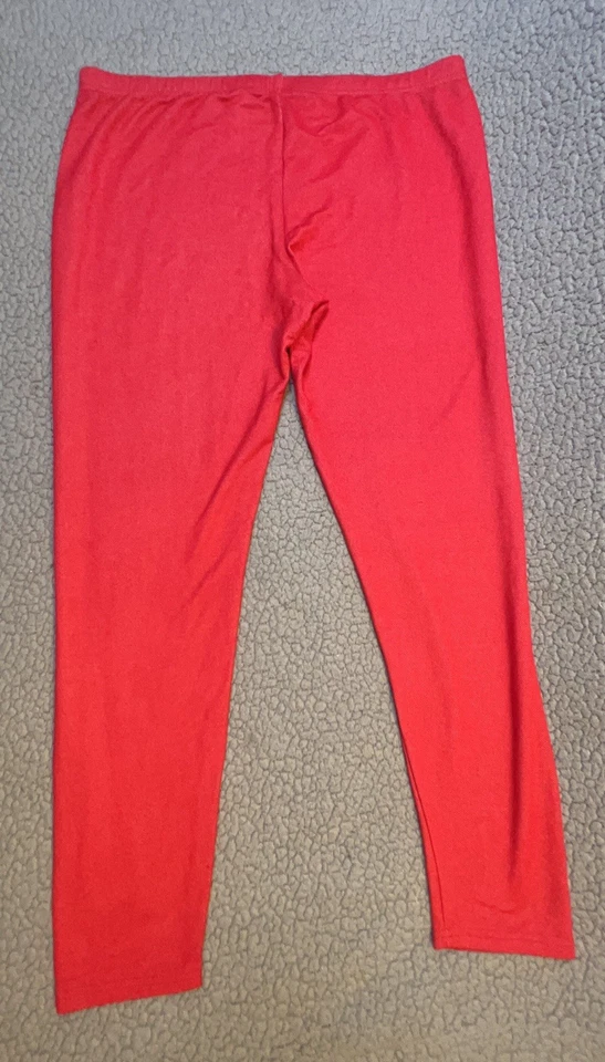Leggings Xhilaration Elásticos Rojos Juniors Talla XL  Foto 3 de 4