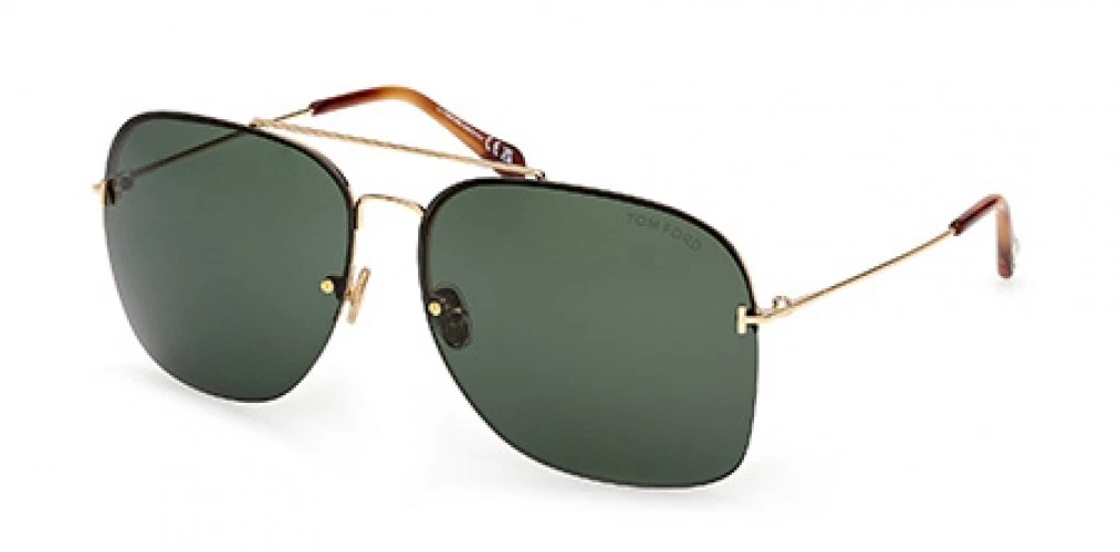 Tom Ford — NEW Tom Ford FT 0883 Sunglasses 30N Shiny Deep Gold 100% AUTHENTIC
