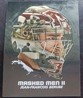 2009 - 2010 ITG Jean-Francois Berube Masked Men 2 Silver Version #MM-17 Hockey