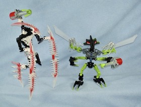 Lego Bionicle MISTIKA (8688-8696) - 2008 Toa and Makuta Karda Nui Canisters 