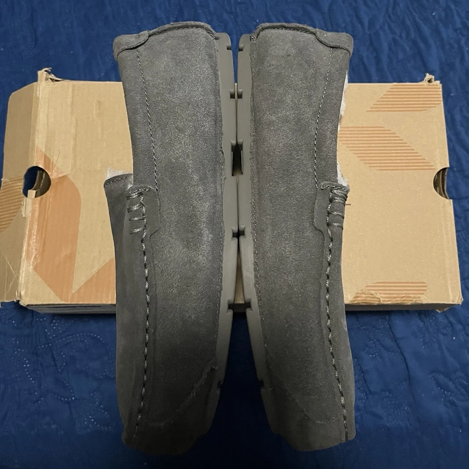 Zapatillas sin cordones suaves Koolaburra de Ugg Tipton para hombre talla 8 gris 1105893 NUEVAS Foto 4 de 4