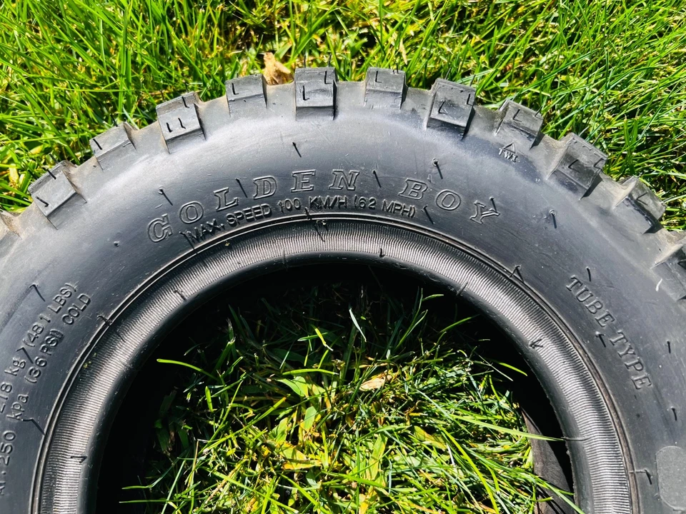 ¡NUEVO Juego de neumáticos Yamaha Chappy! ¡ENVÍO INCLUIDO! Foto 3 de 4