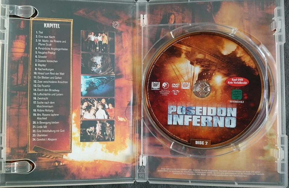Irwin Allen DVD-Box "Poseidon Inferno" (1972) Gene Hackman/Ernest Borgnine - Bild 4 von 4