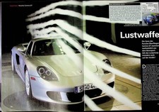 Sport Auto 01/2004 Porsche Carrera GT mit 612PS im Supertest auf dem Nürburgring