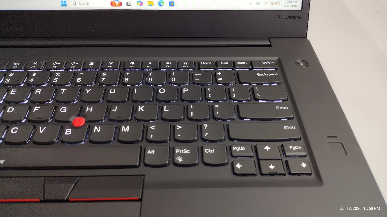 Lenovo ThinkPad X1 Extreme 1st Gen, 15.6-Inch Laptop, with Intel 6-Core i7 8th Gen, Windows 11 Pro