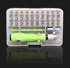 Precision Magnetic Screwdriver Set Repair Tool Kit With 32 Bits NEW SEALED