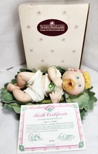 Danbury Mint Cabbage Patch Kid “Emily Ann” Doll Complete In Orig. Box W/Cert NEW
