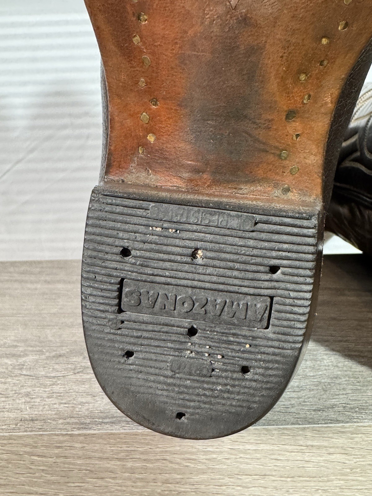 Tony Lama Men’s Vintage Exotic Cowboy Boots Size 8.5 D Gold Label Caribou J-toe