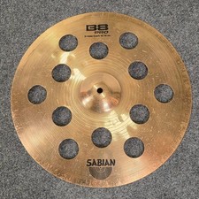 Used Sabian B8 Pro O-Zone Crash Cymbal 16" - Good