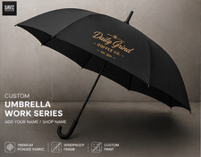 Custom Printed Umbrella Business Promotion - Personalized Brand Logo Umbrella