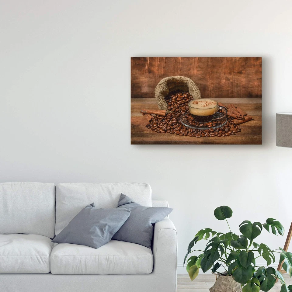 Coffee Time Bag by Margareth Perfoncio, 30x47-Inch, 30x47 - Image 3 of 3