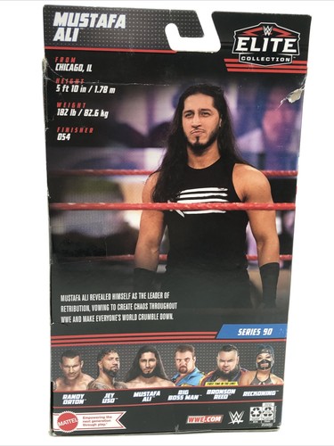 WWE Elite Series 90 Mustafa Ali Actionfigur Spielzeug Neu - Bild 2 von 2