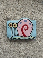 Loungefly SpongeBob SquarePants Gary The Snail Blue Wallet Used