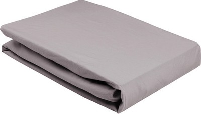 Elegante Uni Spannbettuch 8000 Spann-Bet Größe Sp.Bett.90-100/200 Farbe hellgrau