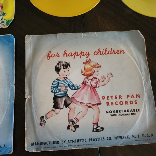 Vintage Record Lot-Includes 4 Peter Pan + 3 Golden Records-w/5 Rare Sleeve Art - Imagen 16 de 18