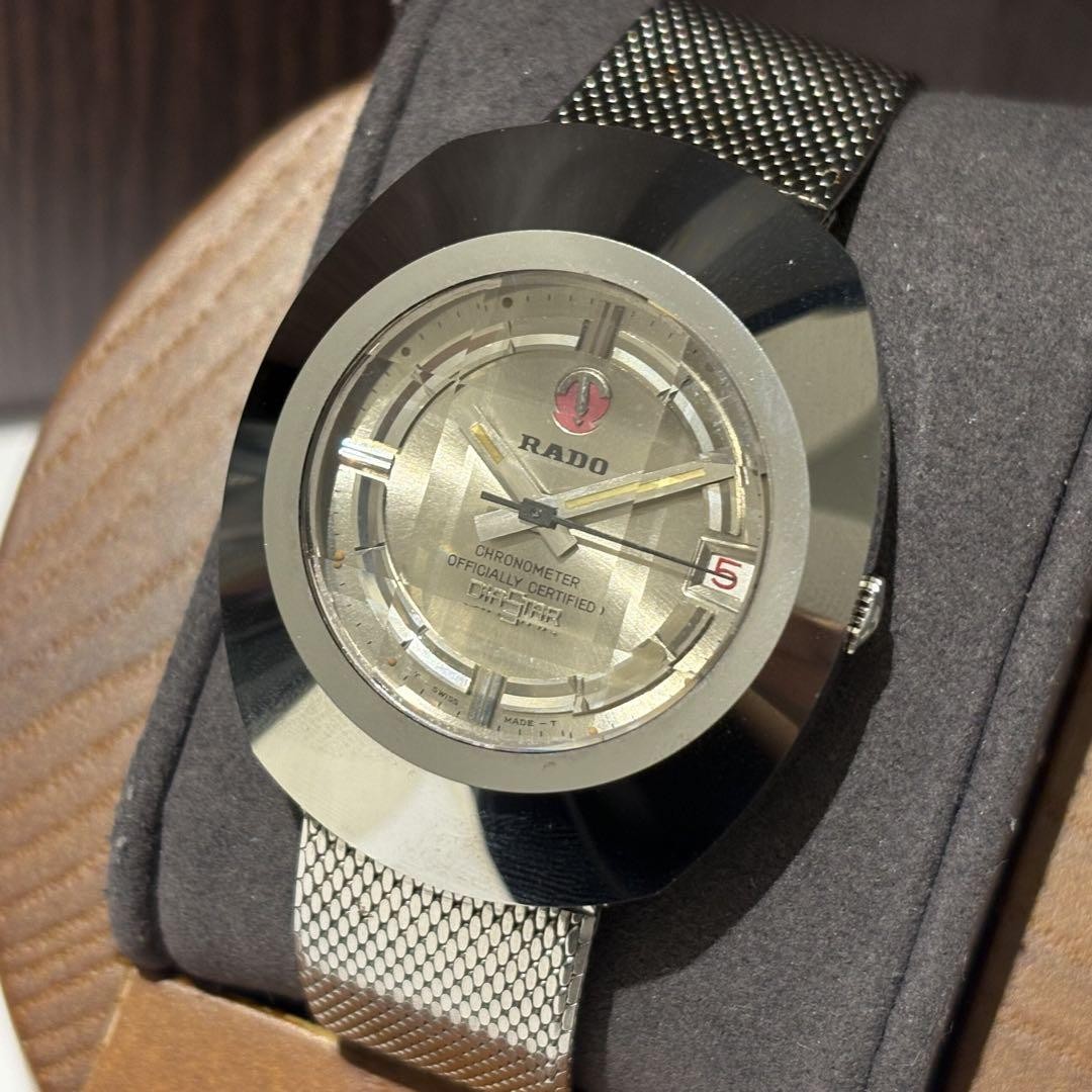 RADO 70s DIASTAR クロノメーター カットガラス 自動巻 腕時計 RADO - 自動巻腕時計／RADO DIASTARの通販 by water 's shop