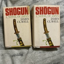Shogun A Novel of Japan Vol 1 & 2 James Clavell 1975 (BCE) First Edition Fiction