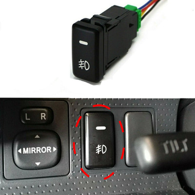 For Toyota FJ Cruiser 2007-2014 Fog Push Button Switch LED Indicator Lights 1pcs