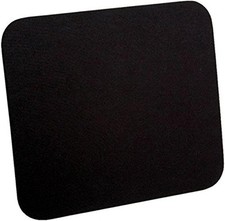 Roline 18.01.2040 Black Mouse Pad, Cloth, 22 x 25.3 cm