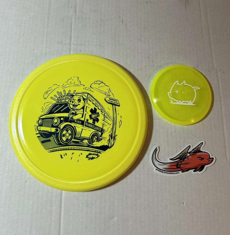Innova Star Pig  "Hambulance" Stamp 1/350 - Yellow 1/28 Don't miss! - Image 3 of 4