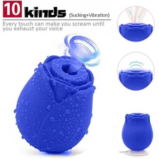 Powerful Personal Mini Rechargeable Massager 10Speed Female Vibrate For Woman US