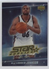 2006-07 UD Reserve Star Rookies Gold Alexander Johnson #240 18jt