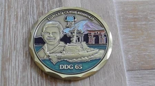 USN USS Benfold DDG-65 MOH Challenge Coin #D224