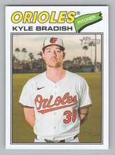 Kyle Bradish 2026 Topps Heritage Baltimore Orioles