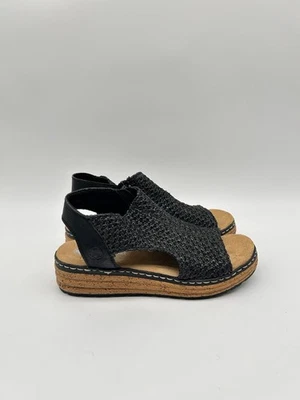 Rieker Damen Sandale Schwarz EUR 39 - Bild 1 von 4
