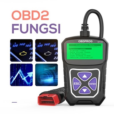 OBDPROG MT100 OBD2 Code Reader Scanner Check Engine Car Diagnostic Tool