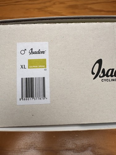 Isadore NEW cycling jacket Wool Blend saftey yellow XL - Picture 9 of 9