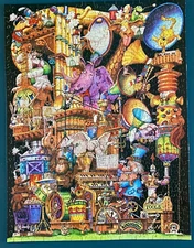 Vintage Complete Springbok Jigsaw Puzzle “The All-Star Calliope Band” puzzle
