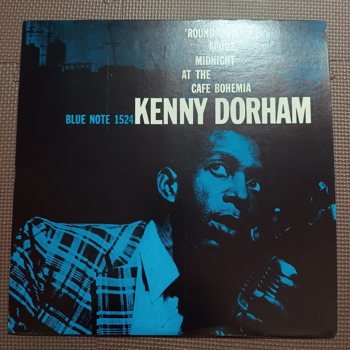 KENNY DORHAM-'ROUND ABOUT MIDNIGHT AT THE CAFE BOHEMIA BLP-1524 US REISSUE  1LP