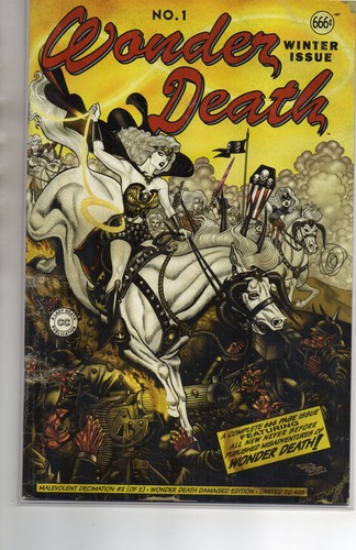 Lady Death - Evil Ernie - Chromium Card Jensen Wizard Chaos Comics