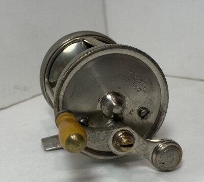 Antique Fishing Reel Meisselbach Tripart 580 1904 Patent Dates | eBay