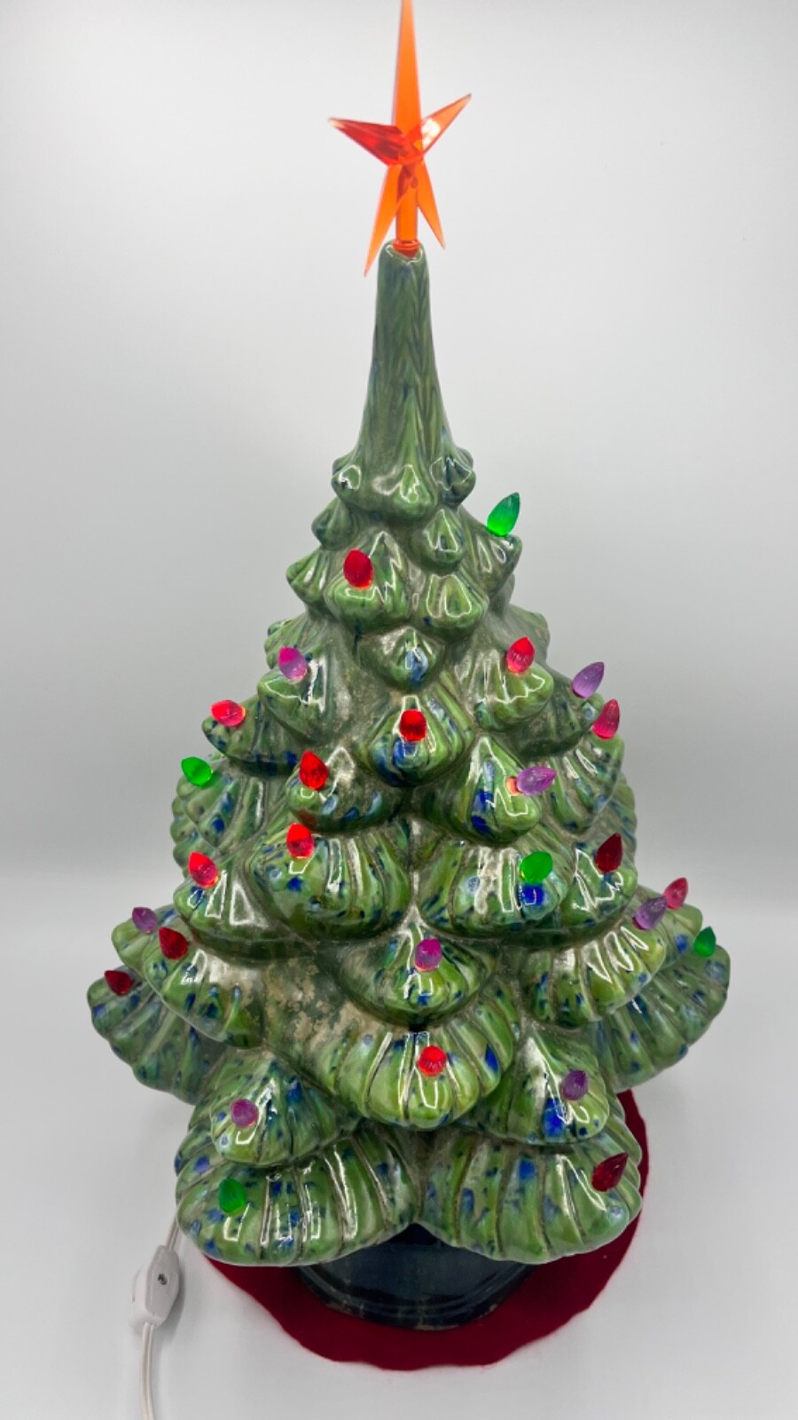 vintage ceramic Christmas tree eBay