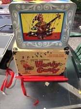 Vintage 1950's Mattel Carnival Hurdy Gurdy Tin With Box Toy No. 508