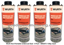 Wurth Non-Paintable Undercoat Seal - 0892072